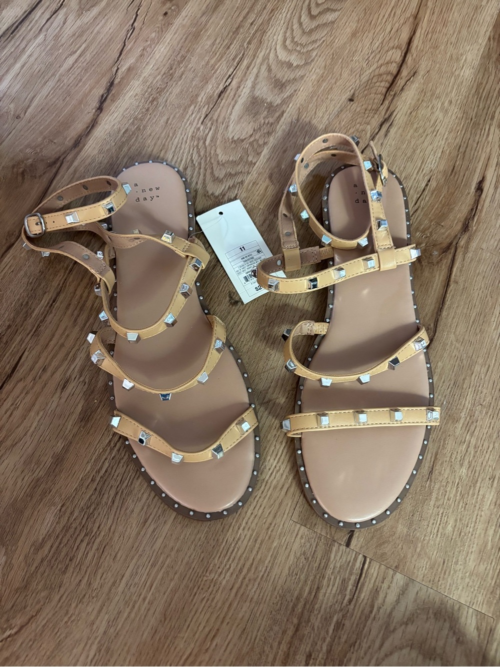 Target New Day Square-Stud Strappy gladiator Sandals